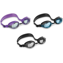 Intex Silicone Sport Racing Swimming Goggles For Kids, Multicolour
