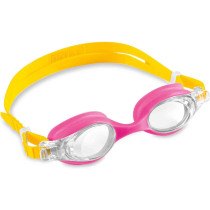 Intex Polycarbonate Silicone Swimming Goggles For Children, Multicolour, 55693