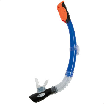 Intex Silicone Aqua Pro Swim Snorkelling Set For Kids, Blue