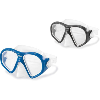 Intex Soft And Comfortable Reef Rider Masks For Kids, Black/Blue