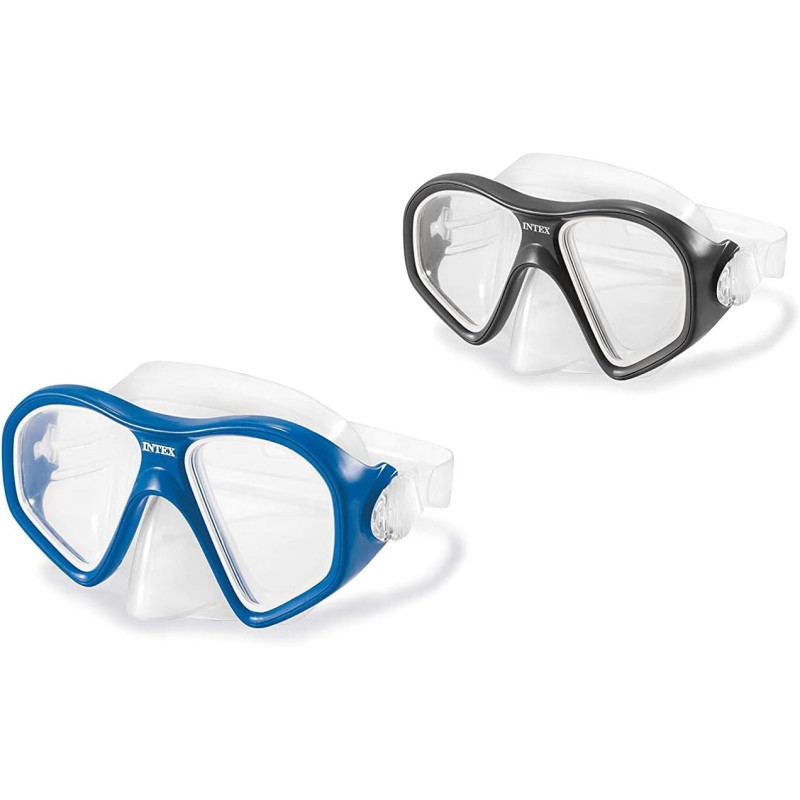 Intex Soft And Comfortable Reef Rider Masks For Kids, Black/Blue