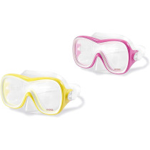 Intex Adjustable Wave Rider Mask Set For Adult, Pink/Yellow