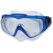 Intex Silicone Aqua Pro Adults Diving Mask, Blue, 55981