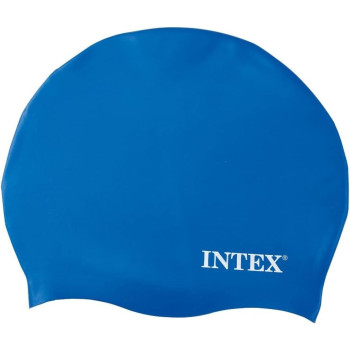 Intex Silicone Swimming Caps For Kids, Multicolour
