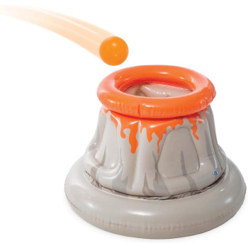 Intex Jurassic Adventure Play Center For Kids Inflated Size, 2.01m x 2.01m x 36cm,Multicolour, 56132