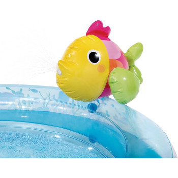 Intex Under The Sea Play Center For Kids Inflated Size, 3.10m x 1.93m x 71cm, Multicolour, 56143