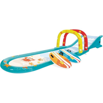 Intex Surfing Fun Slide For Kids Inflated Size, 5.61m x 1.37m x 99cm, Multicolour, 56167