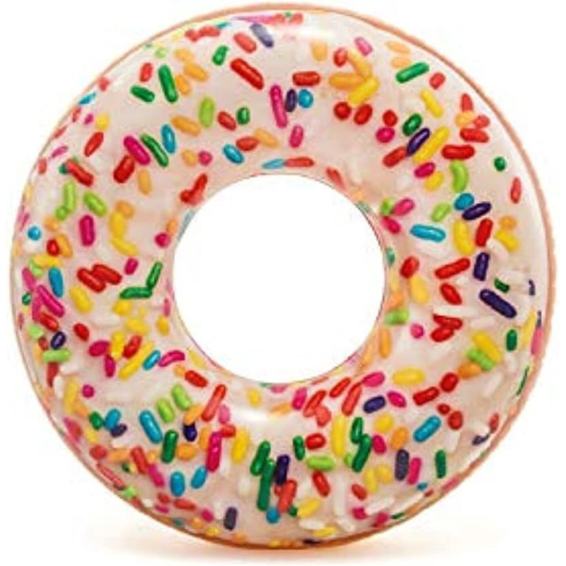 Intex Real Strawberry Donate Inflatable Lifebuoy For Adult, Multicolour