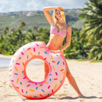 Intex Outdoor Play Sand And Summer Rainbow Donut Tube, Multi-Colour, 56265