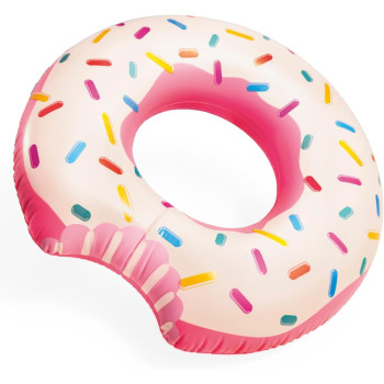 Intex Outdoor Play Sand And Summer Rainbow Donut Tube, Multi-Colour, 56265