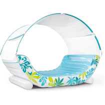Intex Tropical Canopy Lounge For Adult, Inflated Size, 2.24m x 1.50m x 1.65m Blue, 56294