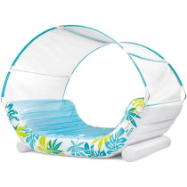 Intex Tropical Canopy Lounge For Adult, Inflated Size, 2.24m x 1.50m x 1.65m Blue, 56294