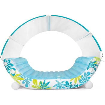Intex Tropical Canopy Lounge For Adult, Inflated Size, 2.24m x 1.50m x 1.65m Blue, 56294