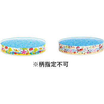 Intex Under The Palmtrees Snapset Round Shape Swimming Pool For Kids, Multicolour