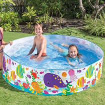 Intex Ocean Play Snapset Swimming Pool For Kids, Multicolour, 56452
