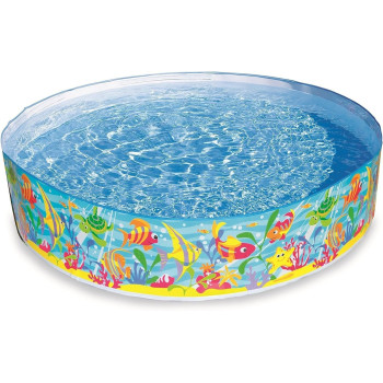 Intex Ocean Play Snapset Swimming Pool For Kids, Multicolour, 56452