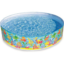 Intex Ocean Play Snapset Swimming Pool For Kids, Multicolour, 56452