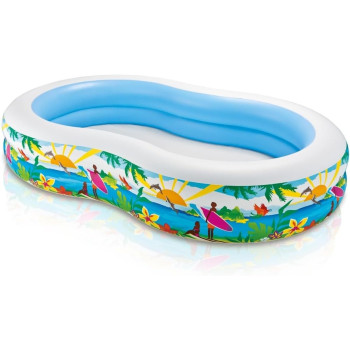 Intex Swim Center Seashore Pool For Kids, 572 L, Multicolour, 56490