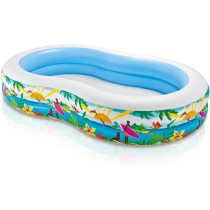Intex Swim Center Seashore Pool For Kids, 572 L, Multicolour, 56490