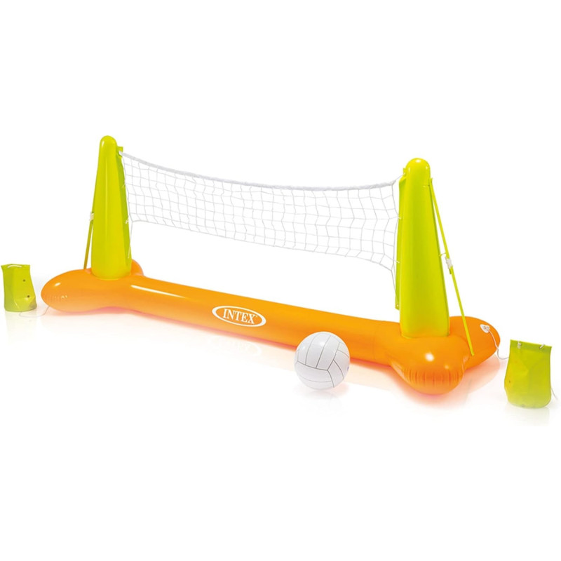Intex Swimming Pool Volleyball Game For Kids, Orange/Green, 56508