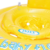 Intex Polyvinyl Chloride My Baby Float For Kids, Yellow, 56585
