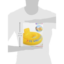 Intex Polyvinyl Chloride My Baby Float For Kids, Yellow, 56585