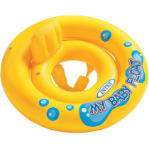 Intex Polyvinyl Chloride My Baby Float For Kids, Yellow, 56585