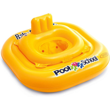 Intex Deluxe Baby Float Beach Toys For Kids, Yellow, 56587EU