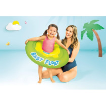 Intex Baby Float Swimming Aid Swim Seat, Yellow/Green, 56588EP