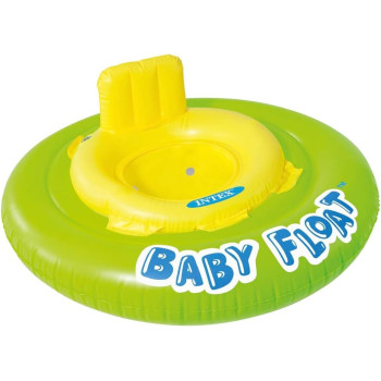 Intex Baby Float Swimming Aid Swim Seat, Yellow/Green, 56588EP