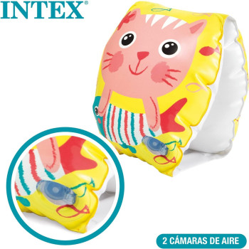 Intex Happy Kitten Swimming Bands For Kids, Multicolour