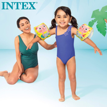 Intex Happy Kitten Swimming Bands For Kids, Multicolour