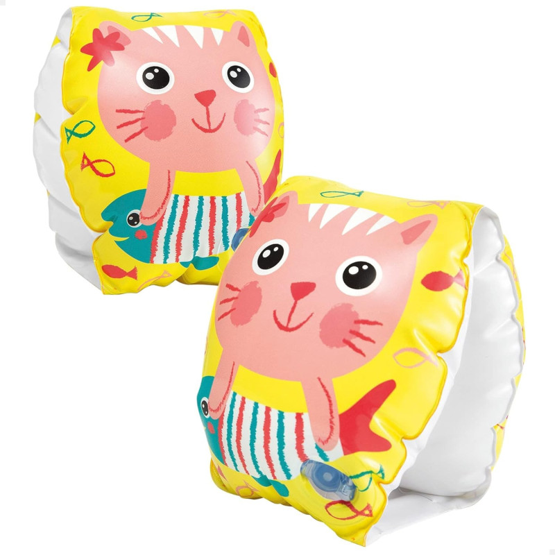 Intex Happy Kitten Swimming Bands For Kids, Multicolour