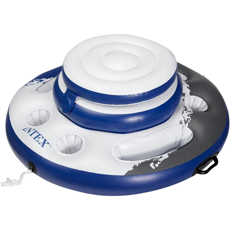 Intex Vinyl Mega Chill Inflatable Floating Cooler, Multicolour