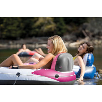 Intex Vinyl River Run Swimming Pool Rings, Pink, 56824EU