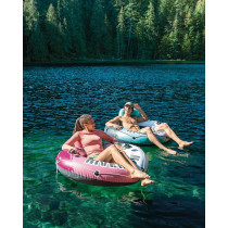 Intex River Run Sport Lounge Inflatable Water Float For Adult, Red