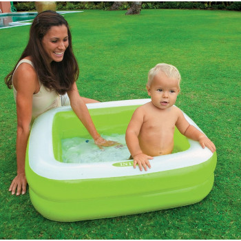 Intex Inflatable Kids Baby Swimming Pool For Kids, Green
