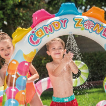 Intex Vinyl Candy Zone Play Centre For Kids, Multicolour, 57149Np