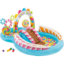 Intex Vinyl Candy Zone Play Centre For Kids, Multicolour, 57149Np