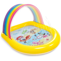 Intex Arch Spray Pool For Kids,‎ Capacity 84 Liters, Multicolour