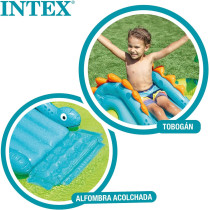 Intex Vinyl Dinosaurs Playcenter For Kids, Multicolour, 57166NP