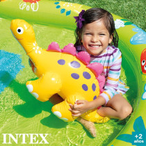 Intex Vinyl Dinosaurs Playcenter For Kids, Multicolour, 57166NP