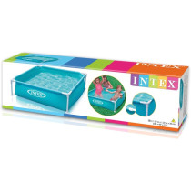 Intex Square Shape Mini Frame Pool For Kids, Sky Blue, 57173