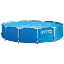 Intex Play Rectangular Frame Swimming Pool For Unisex, Blue, 7 Foot x 23 Inch, 28270