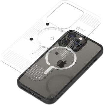 Spigen Metal Ring Plate (Magfit) Adapter For Mag Safe-Compatibility With Ez-Fit Kit Add Mag Safe Compatibility To Non-Mag Safe Case, 1 Pack, Silver