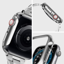Spigen Thin Fit Designed For Apple Watch Case For 44Mm Series Se2/6/Se/5/4, Graphite