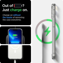 Spigen Ultra Hybrid Mag (Magfit) Compatible With Magsafe Designed For iPhone 13 Pro Case (2020), White