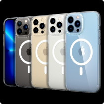 Spigen Ultra Hybrid Mag (Magfit) Compatible With Magsafe Designed For iPhone 13 Pro Case (2020), White