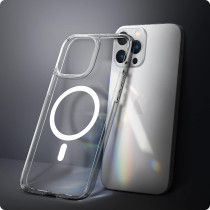 Spigen Ultra Hybrid Mag (Magfit) Compatible With Magsafe Designed For iPhone 13 Pro Case (2020), White