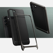 Spigen Neo Hybrid Designed For Galaxy S22 Plus Case (2022), Gunmetal